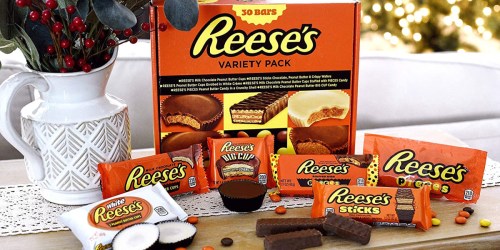 Reese’s Full-Size Candy 30-Count Variety Pack Only $25 Shipped on Amazon (Just 83¢ Each)