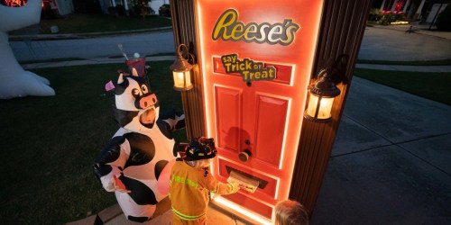Reese’s is Deploying a Trick-Or-Treat Door Full Of FREE King-Size Candy this Halloween