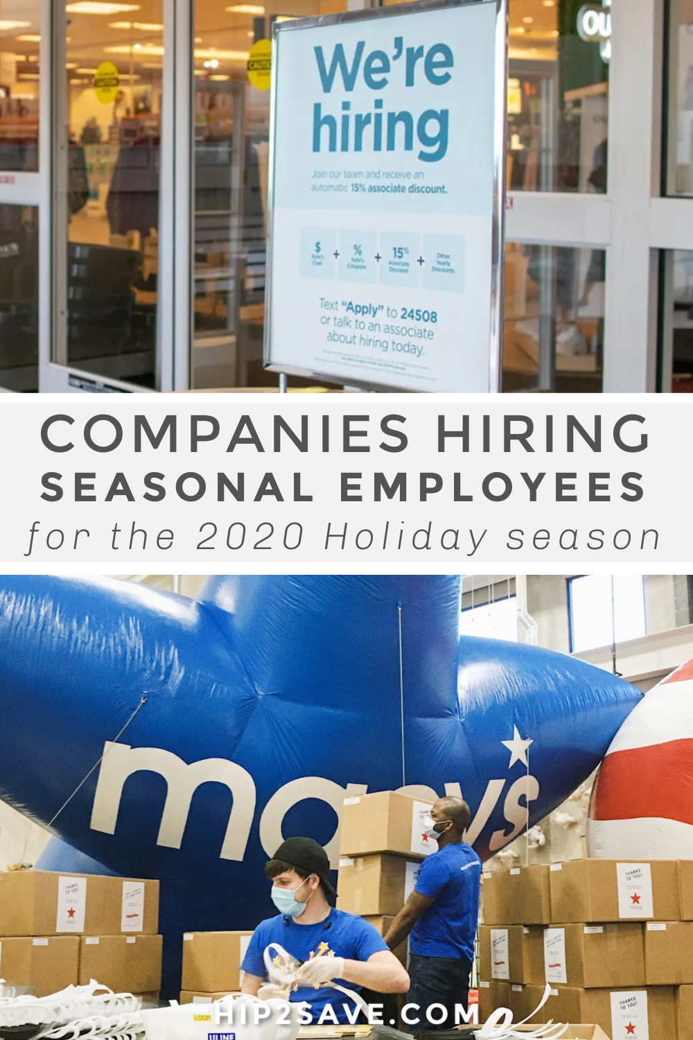 8 Top Seasonal Jobs In 2020 | These Companies Are Hiring Thousands!