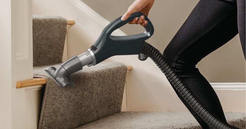 shark vacuum hose cleaning stairs