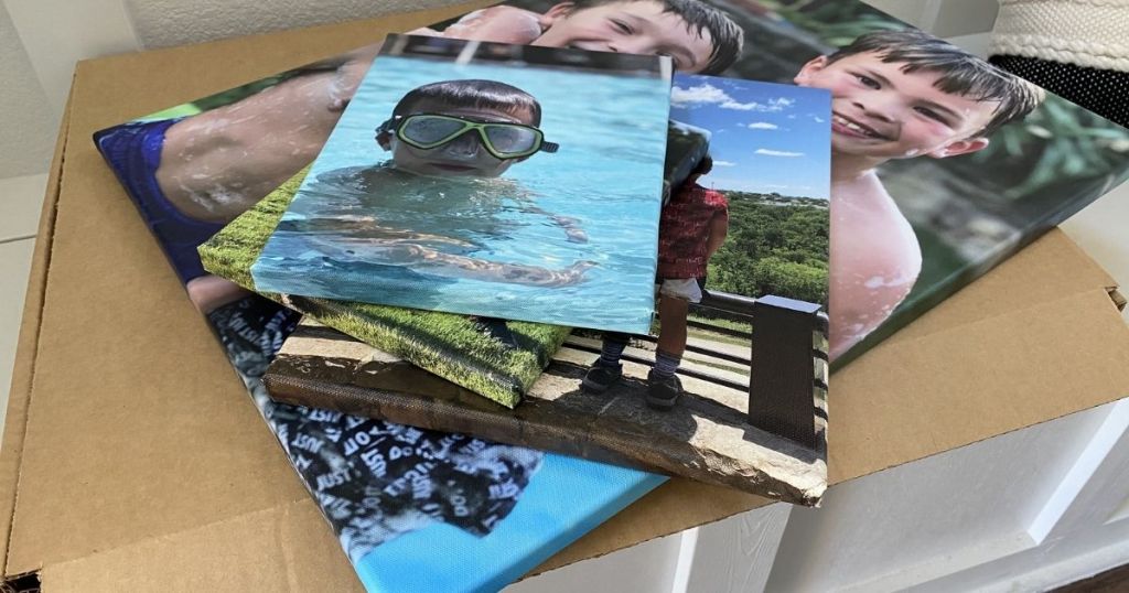 stack of Canvas Prints