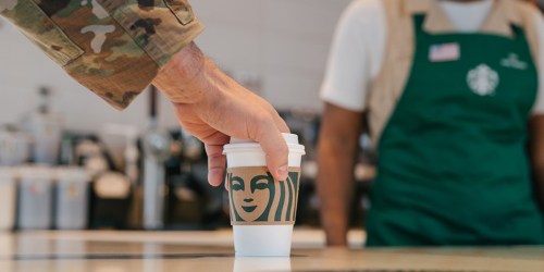 How to Score FREE Starbucks Coffee for Military & Spouses on Veteran’s Day