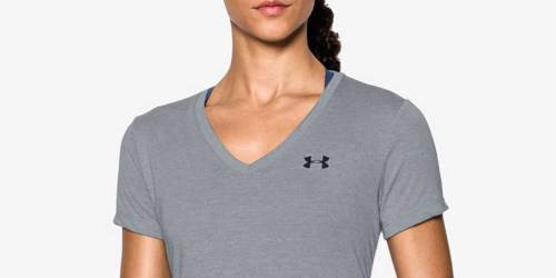 Under Armour Women’s V-Neck T-Shirts Only $6.50 (Regularly $25)