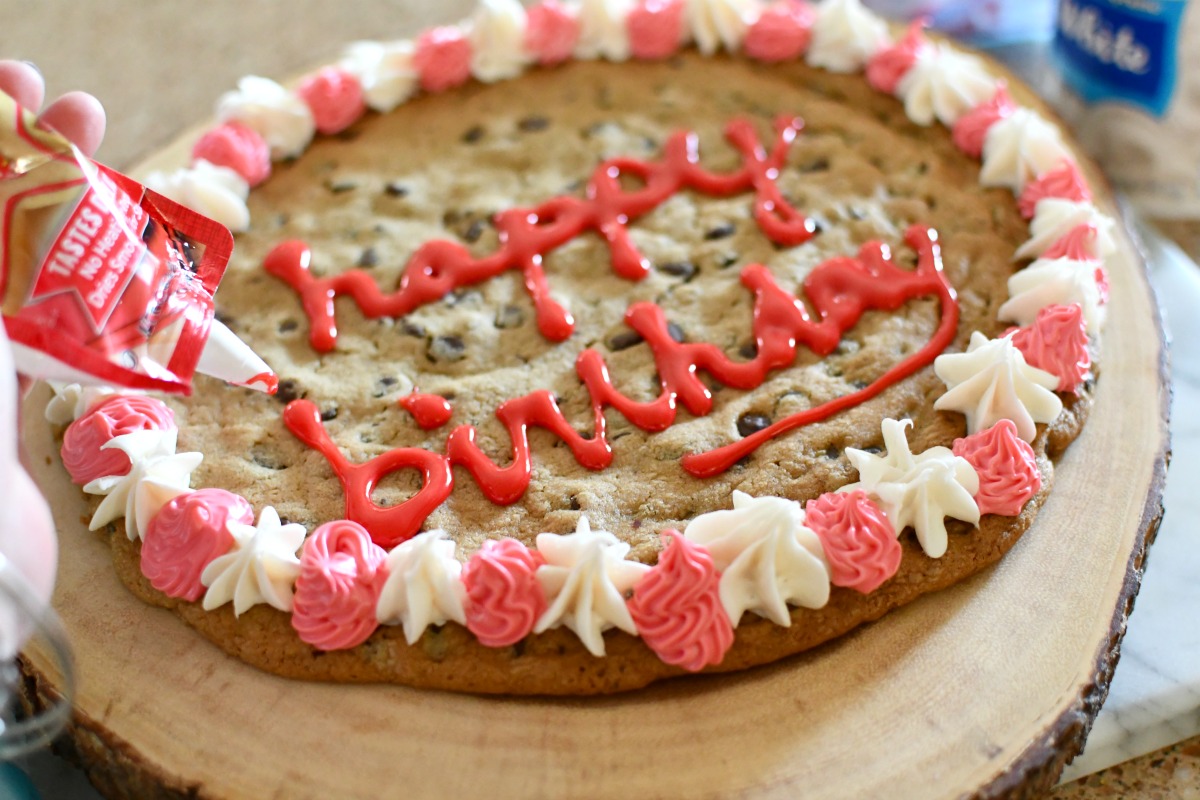 Cookie Cake Recipe  Simply Home Cooked