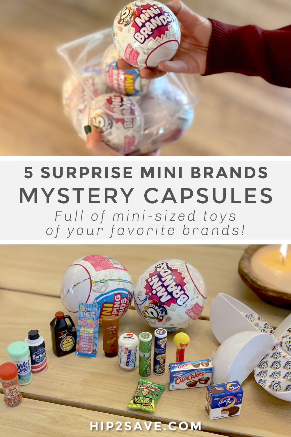 We're Unboxing 5 Surprise Mini Brands Mystery Capsules