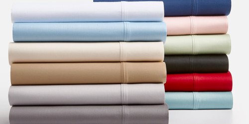 1,250-Thread Count 4-Piece Sheet Sets in ANY Size Only $29.99 Shipped on Macys.com (Regularly up to $210)