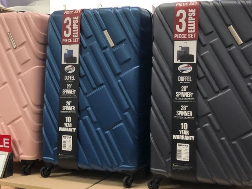 American Forester Hardside Luggage Set