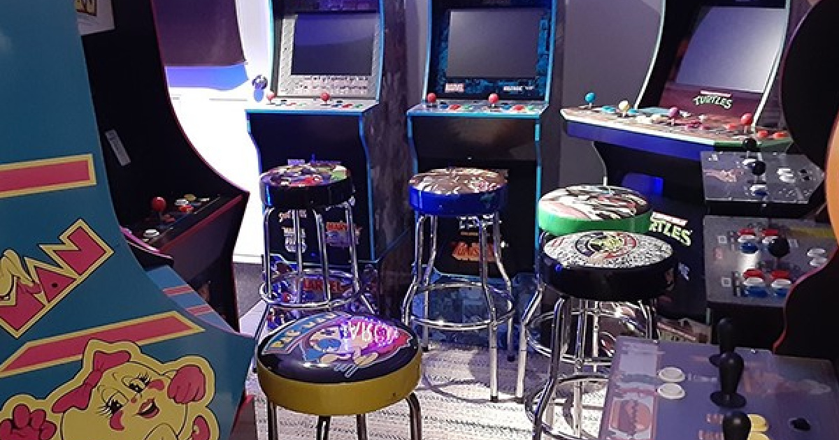 Arcade1Up Adjustable Arcade Stools Just 69 Shipped on