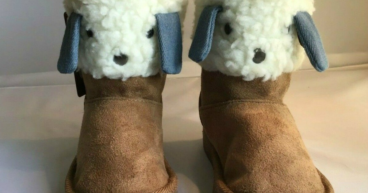 baby shearling boots