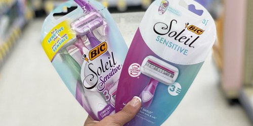 2 BIC Soleil Razors Better Than FREE After Walgreens Rewards & Cash Back