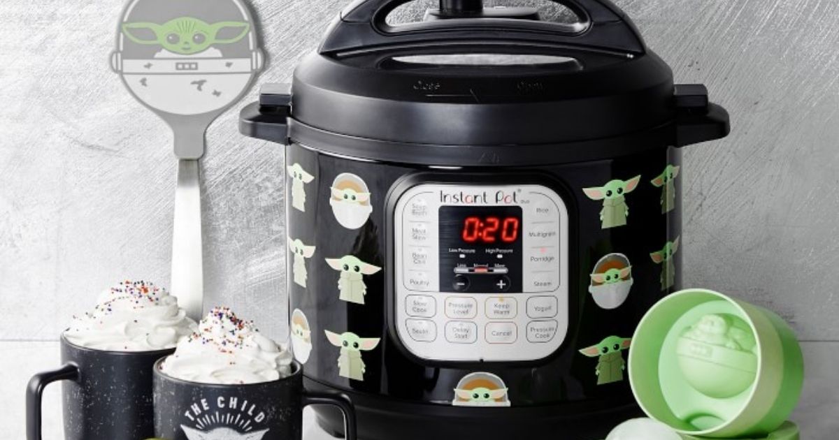 Star Wars The Child Instant Pot Duo Pressure Cooker Only $59.98 + Free ...