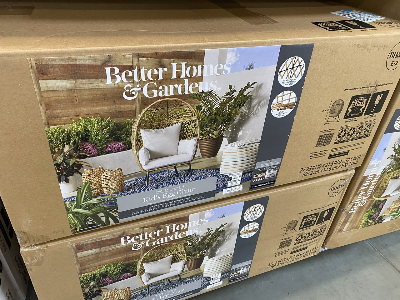 walmart better homes and garden egg chair