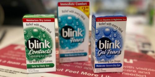 Blink Eye Drops Just 29¢ at Walgreens