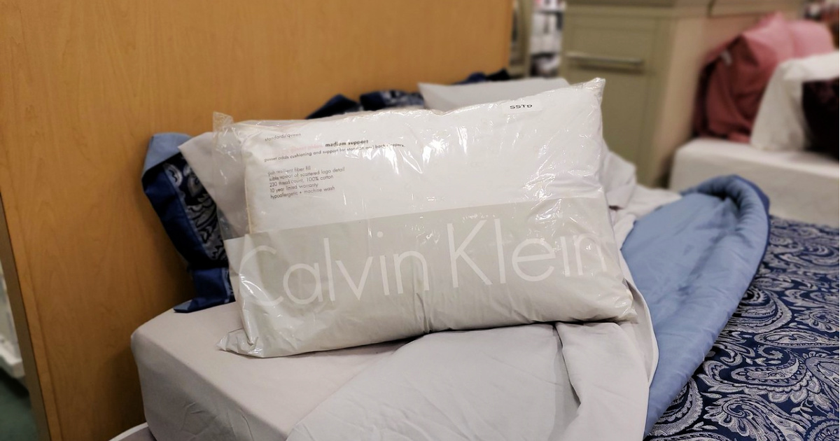 Calvin Klein Logo Pillows from $ on Macy's (Regularly $34+)