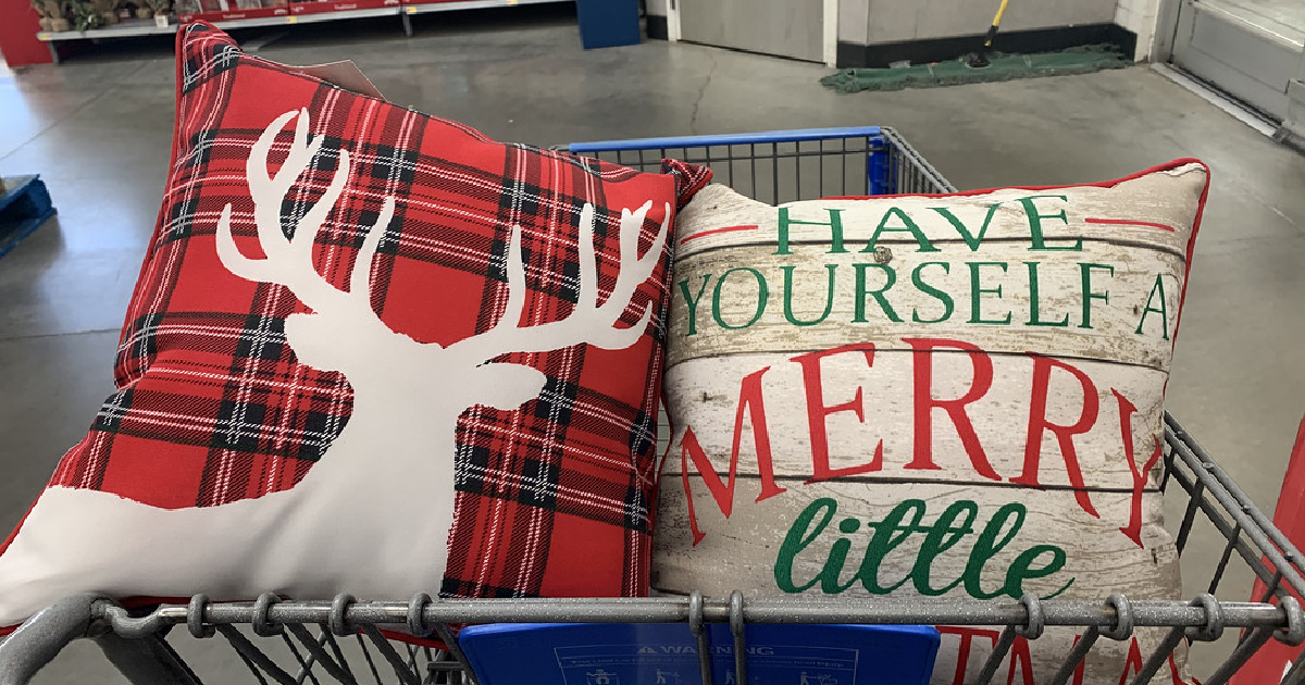 Christmas Throw Pillows From 5 At Walmart Hip2save Christmas Throw Pillows From 5 At Walmart Hip2save