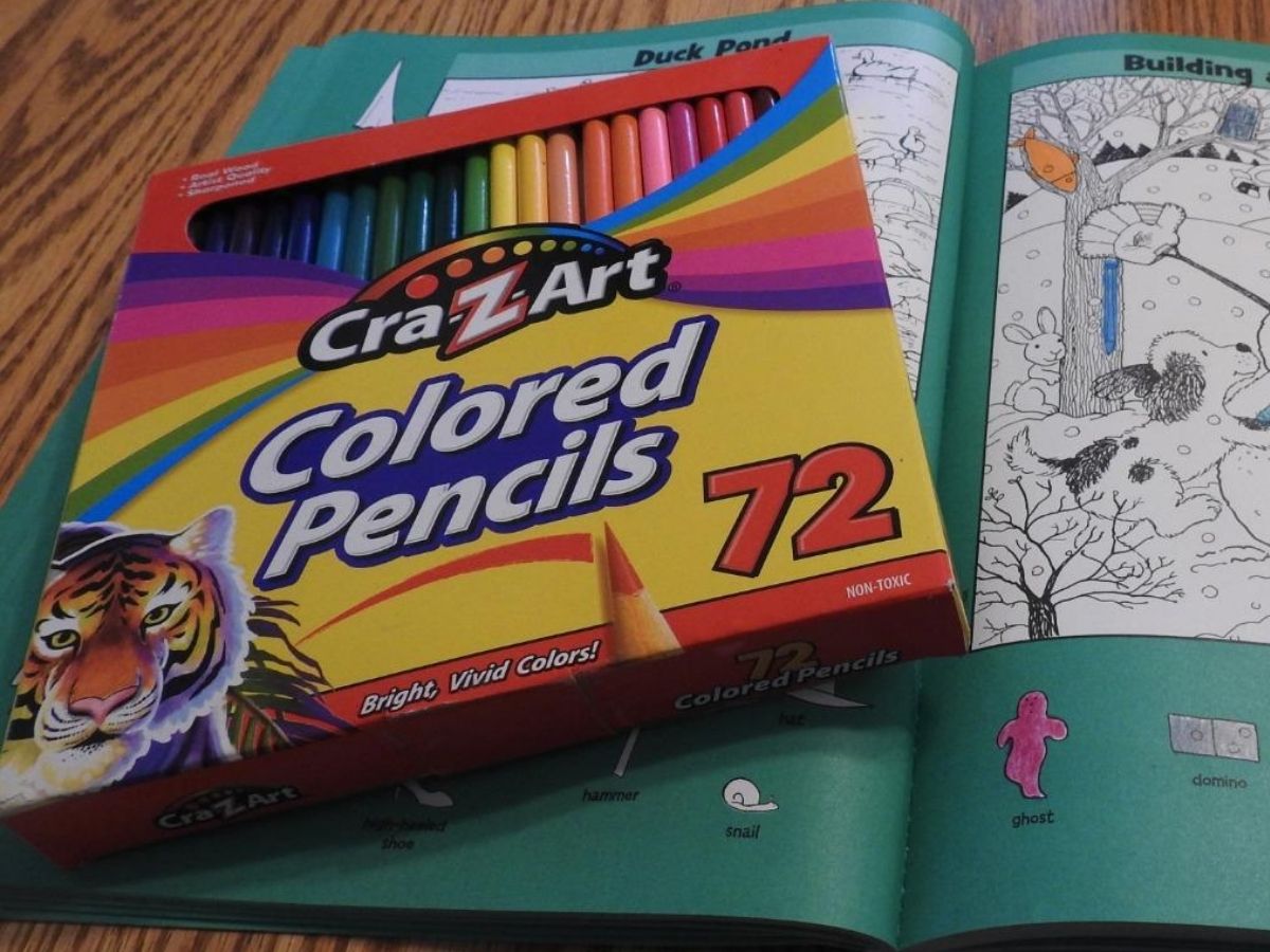 Cra-Z-Art 72-count colored pencils