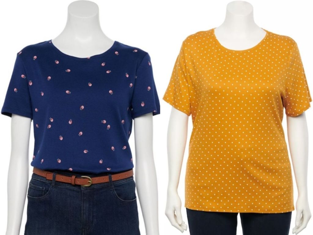 kohl's women's shirts