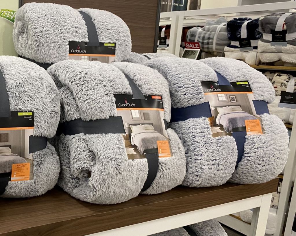 Cuddl Duds Plush Throw Blankets Only 16.99 on (Regularly 50