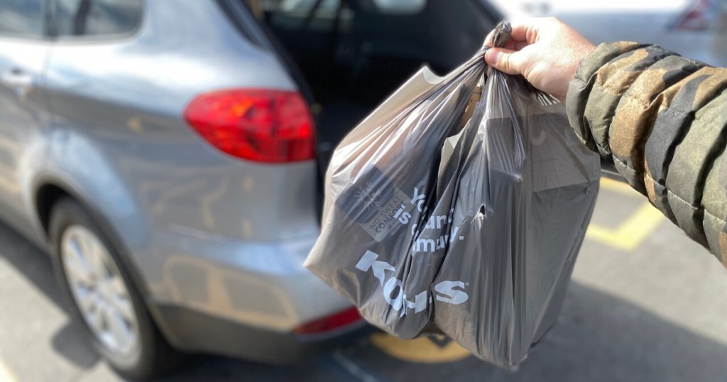 Kohl's Curbside Pickup bags