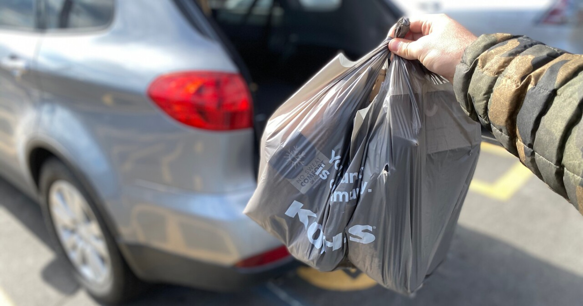 Kohl's Curbside Pickup bags