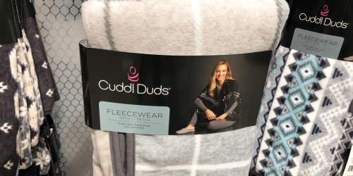 Cuddl Duds Reversible Plush Wraps Just $15 on Kohls.com (Regularly $36)