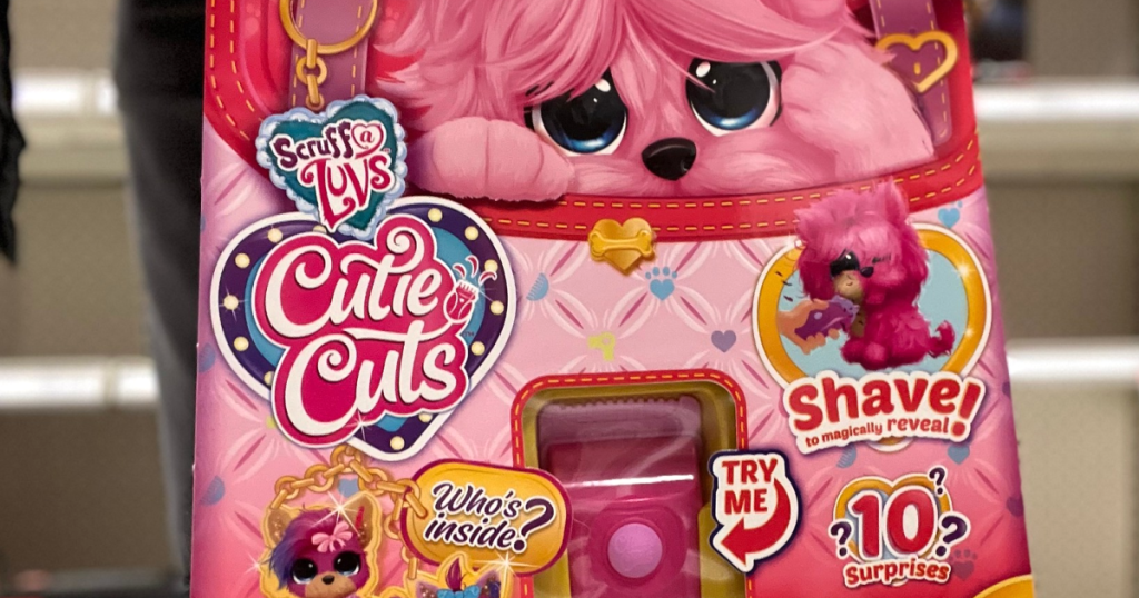 close up of Cutie Cuts toy 
