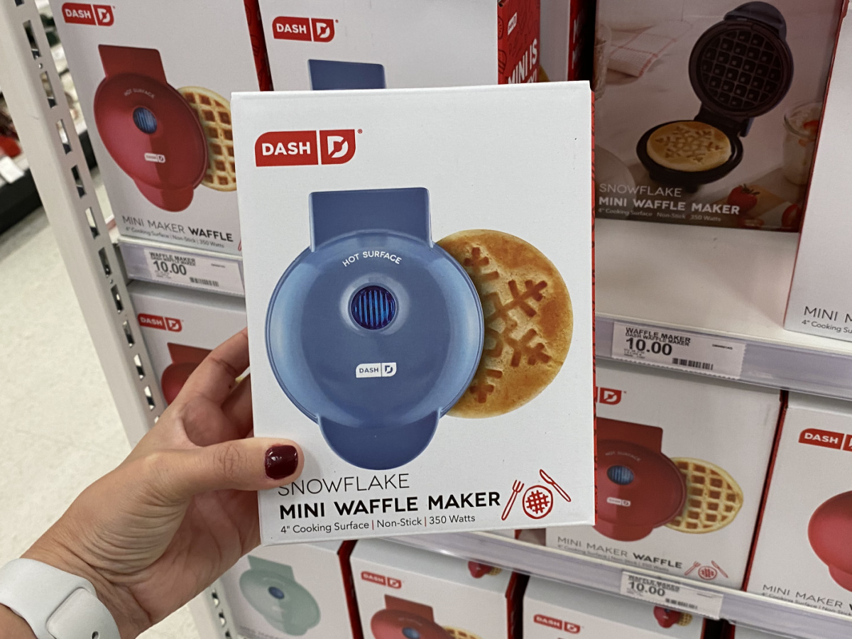 Dash Mini Waffle Makers Only 10 At Target Makes