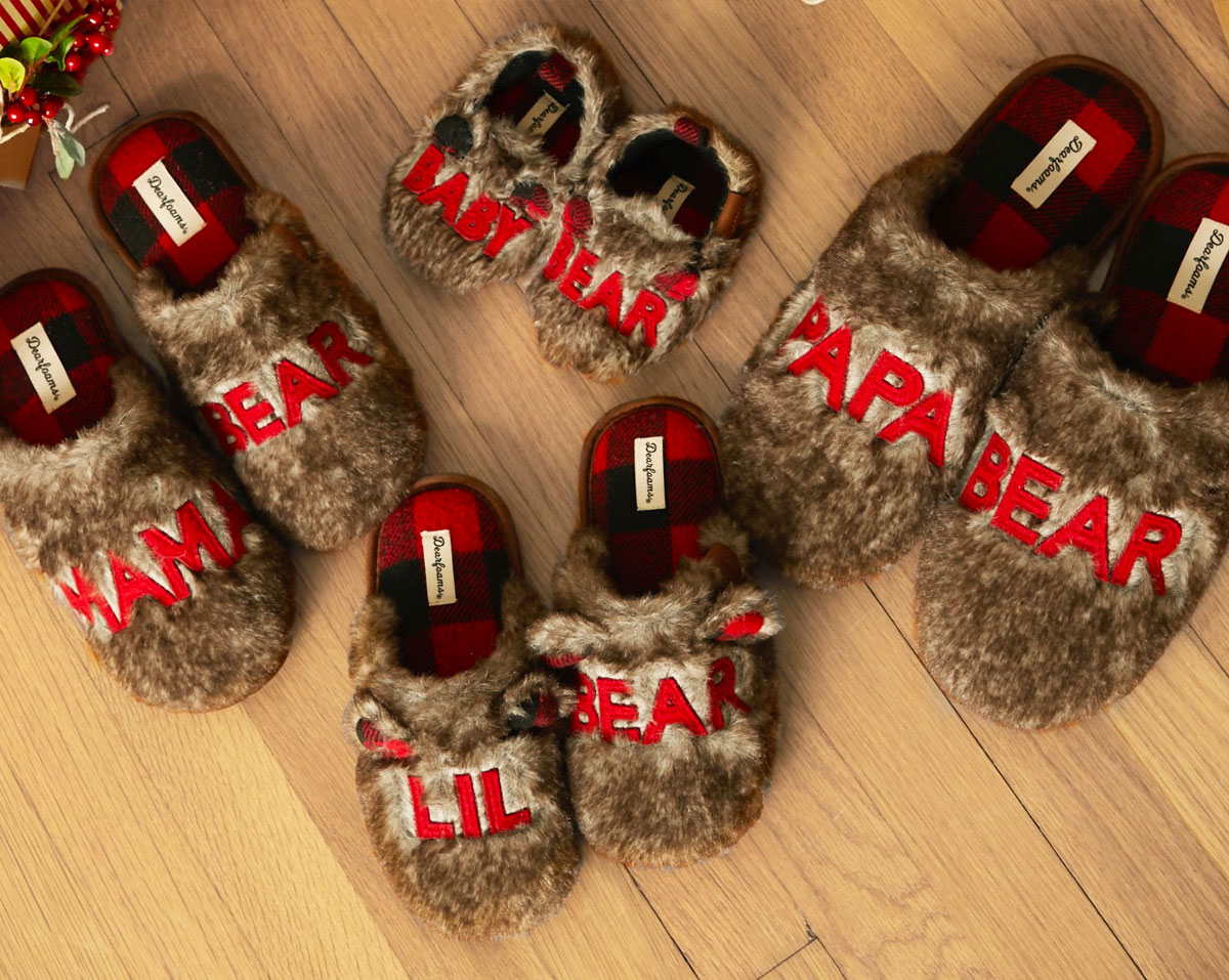 dearfoam family slippers