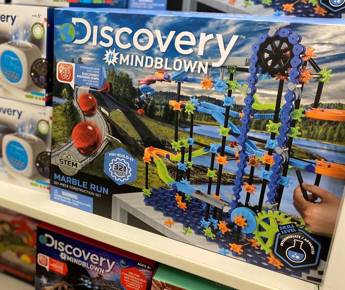 discovery mind blown marble run