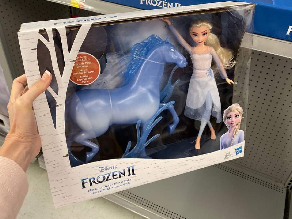 Disney Frozen 2 Elsa Fashion Doll and Nokk Figure