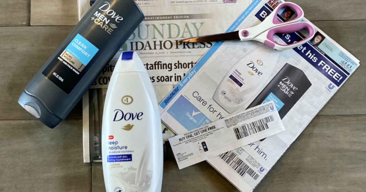 Don T Miss This Hot Buy One Get One Free Dove Body Wash Coupon Up To 6 Value Hip2save