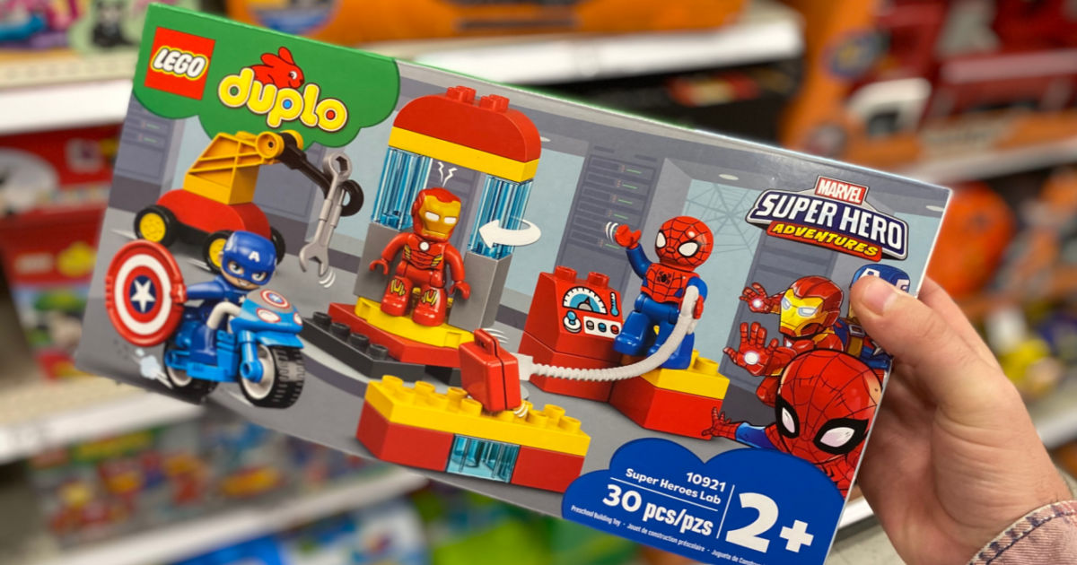 bånd hjemmelevering Dyster LEGO DUPLO Marvel Super Heroes Lab Set Just $23.99 on Amazon (Regularly $30)
