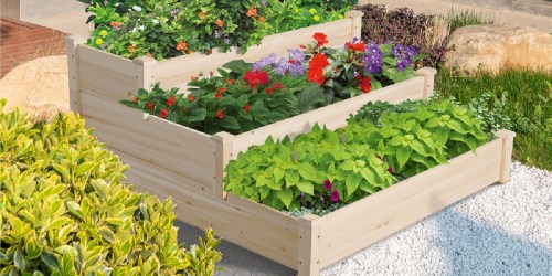Raised 3-Tier Garden Bed Only $59.97 Shipped on Walmart.com (Regularly $100)