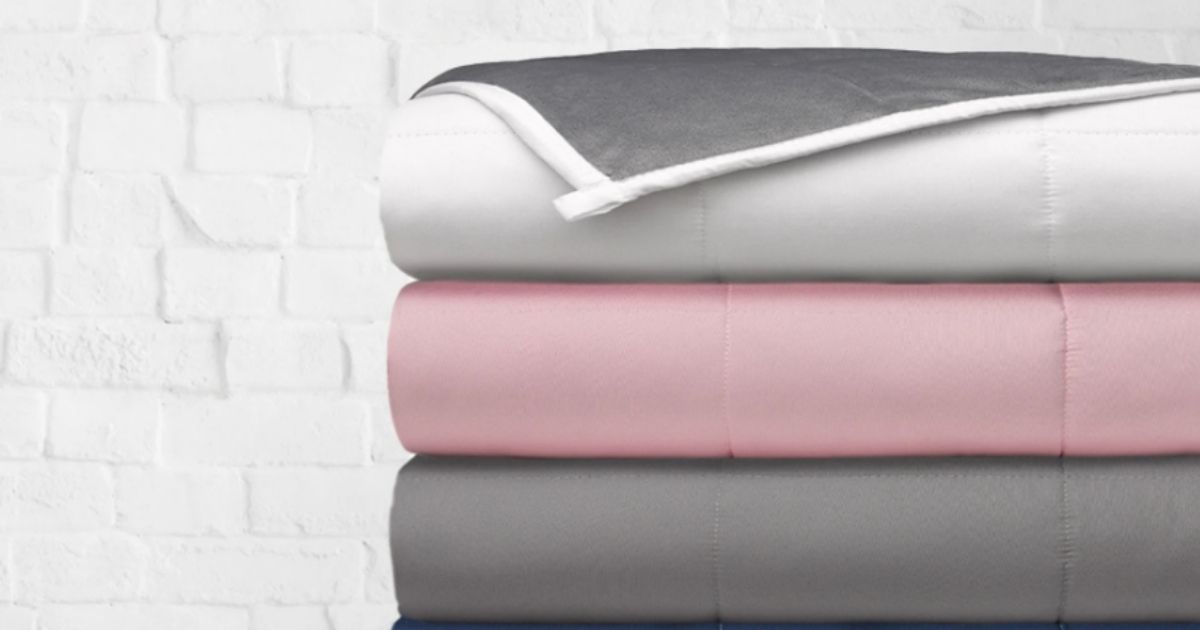 Reversible Weighted Blankets from $37.99 Shipped on Macys.com