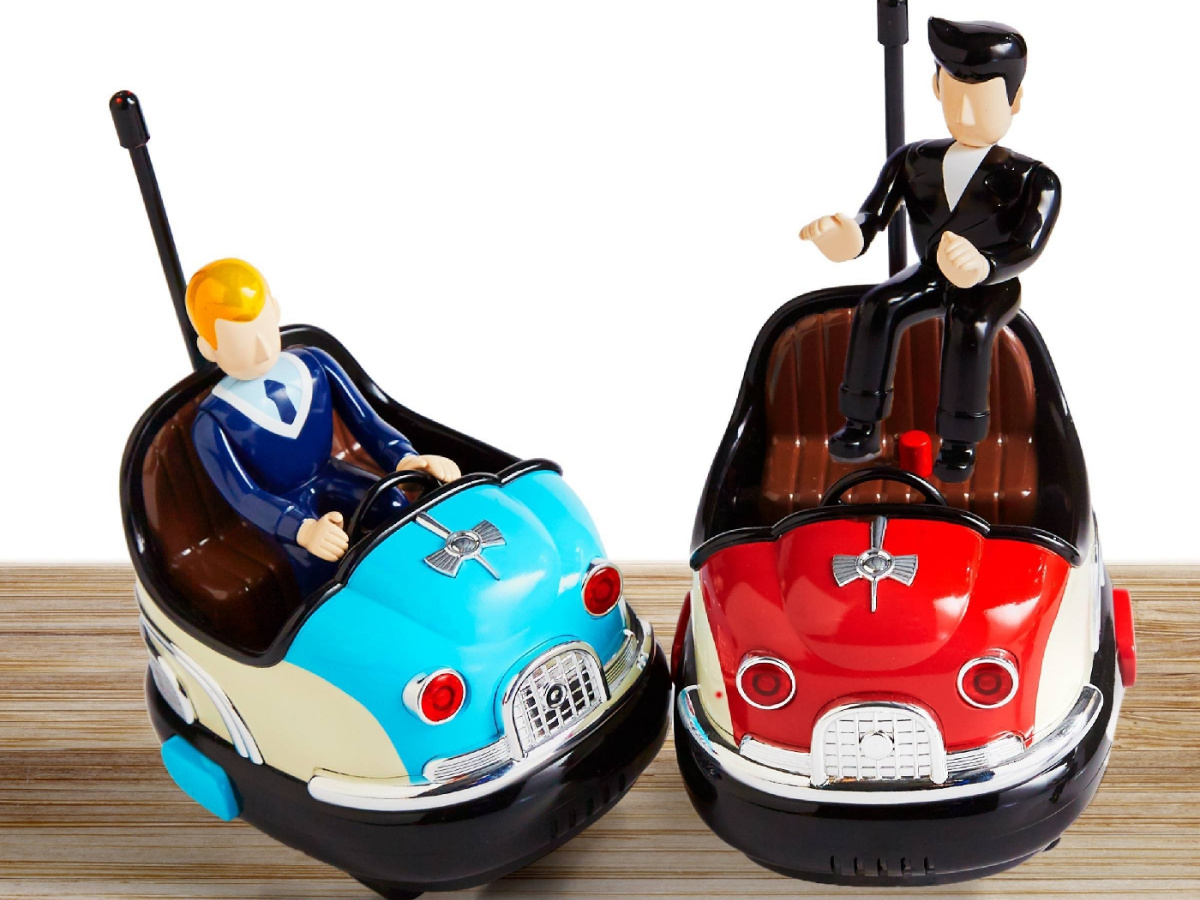 fao schwarz bumper car set