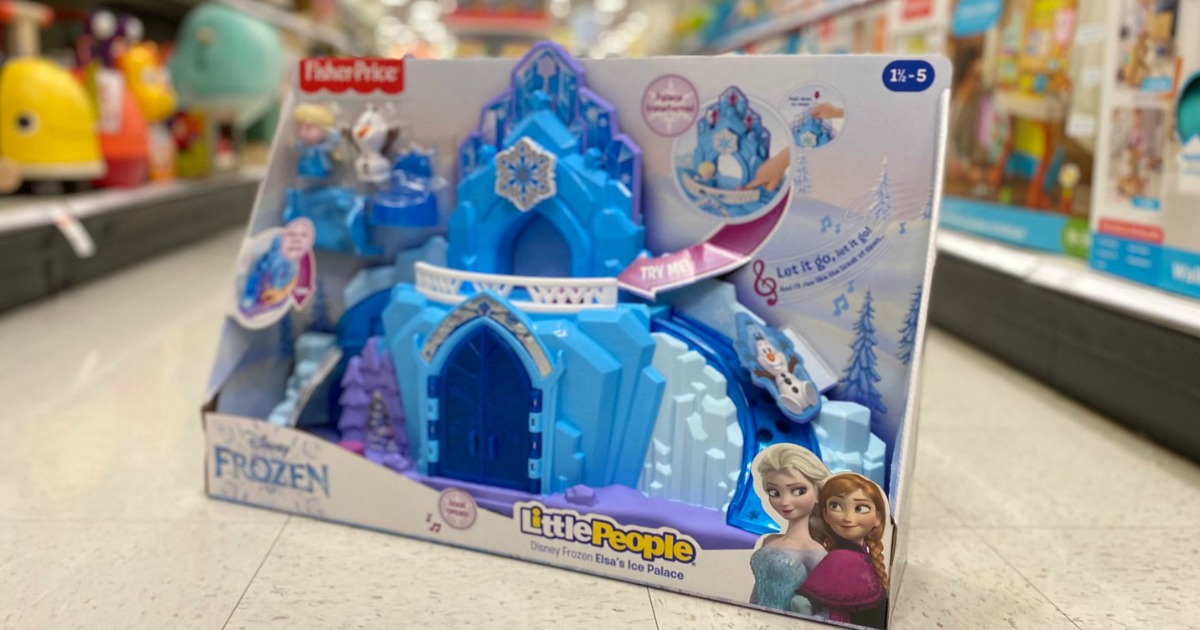 fisher price frozen castle