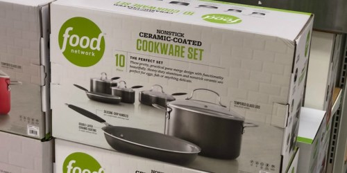 Food Network 10-Piece Cookware Set Only $51.99 + Get $10 Kohl’s Cash (Regularly $130)