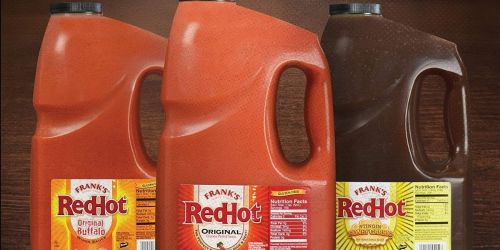 Frank’s RedHot Buffalo Wings Sauce 1-Gallon Only $9.73 Shipped on Amazon