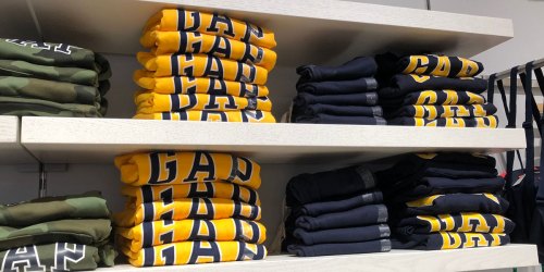 GAP Factory Apparel from $5 + FREE Shipping on Any Order
