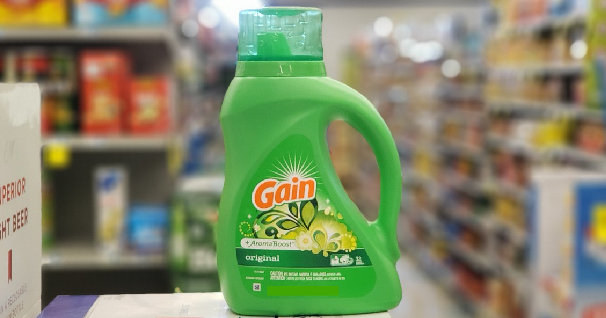 Gain Laundry Detergent Original Scent 2-Pack Only $10.95 Shipped on Amazon (Reg. $17)