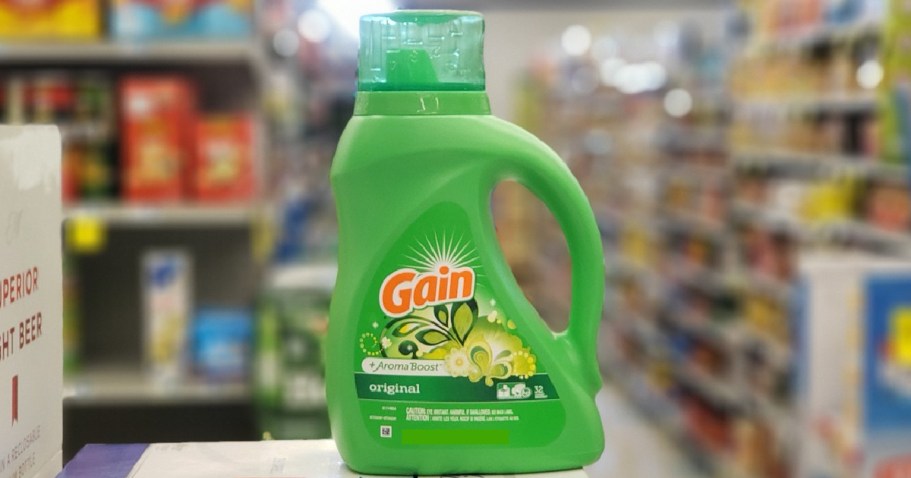 Score Four Gain Laundry Products for ONLY $20 Shipped After Rebate (Reg. $41)