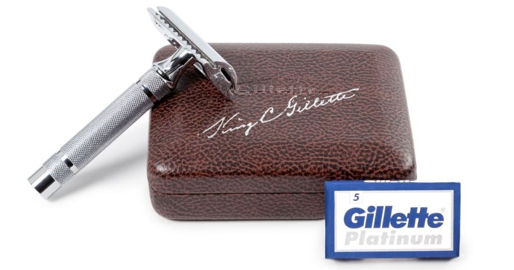 Gillette Heritage razor gift set