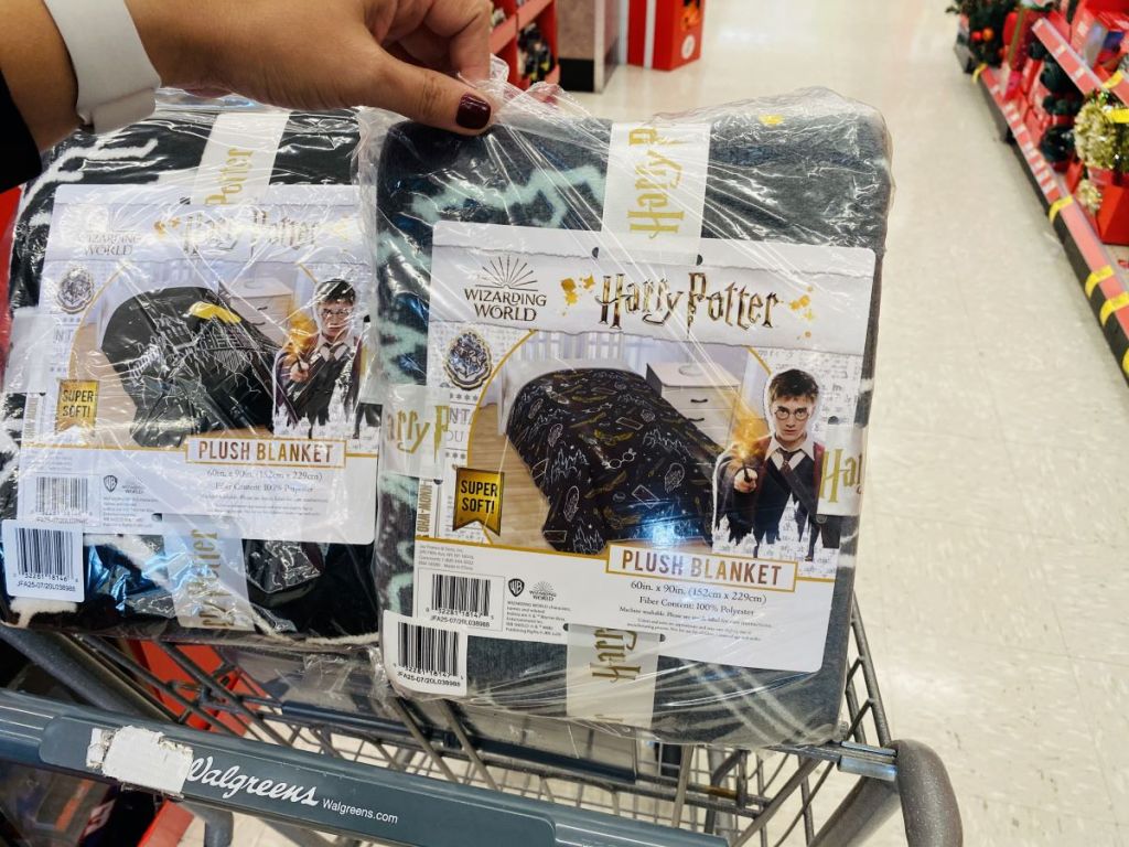 Harry Potter Or Nightmare Before Christmas Blankets Only 1499 On Walgreenscom Regularly 30 Hip2save