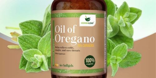 Herbaleaf Oil of Oregano Immune Defense Softgels 60-Count Only $5.97 Shipped on Amazon