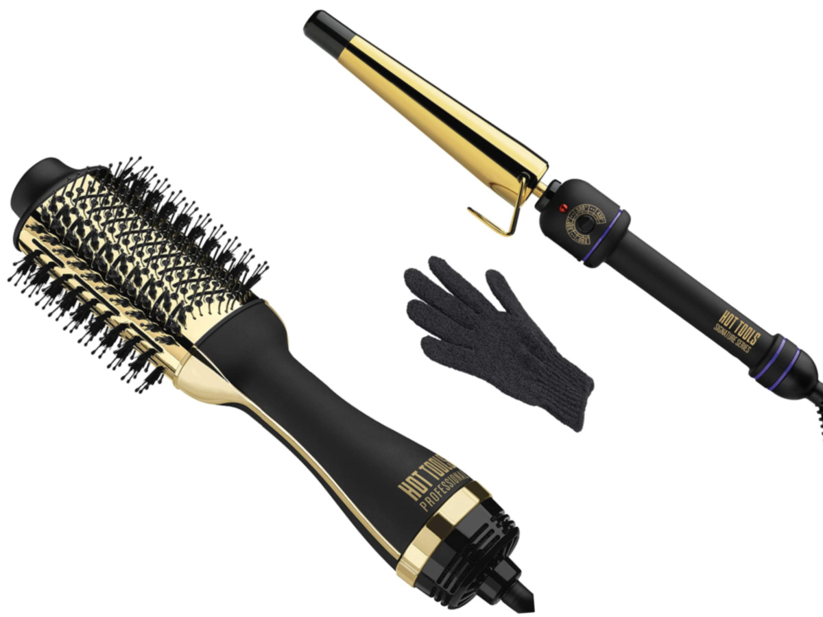 amazon hot tools blow dryer brush