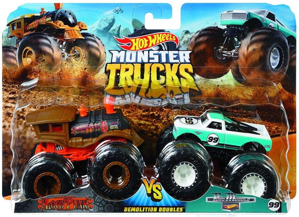 Hot Wheels Monster Demo Doubles Trucks 2-Pack