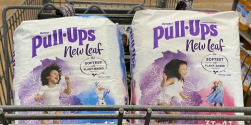 Huggies New Leaf Pull-Ups Diapers from $2.16 Each After Cash Back & Walgreens Rewards
