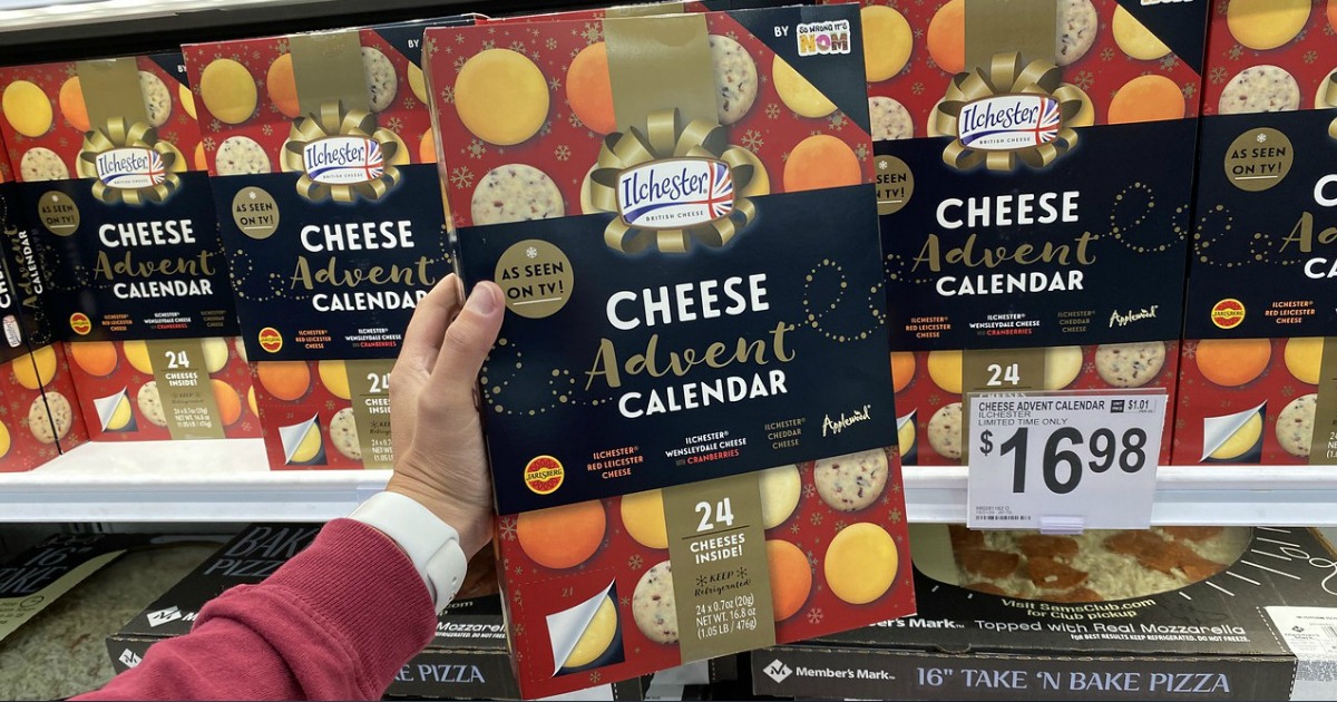 Ilchester Cheese Advent Calendar Only $16.98 at Sam's Club