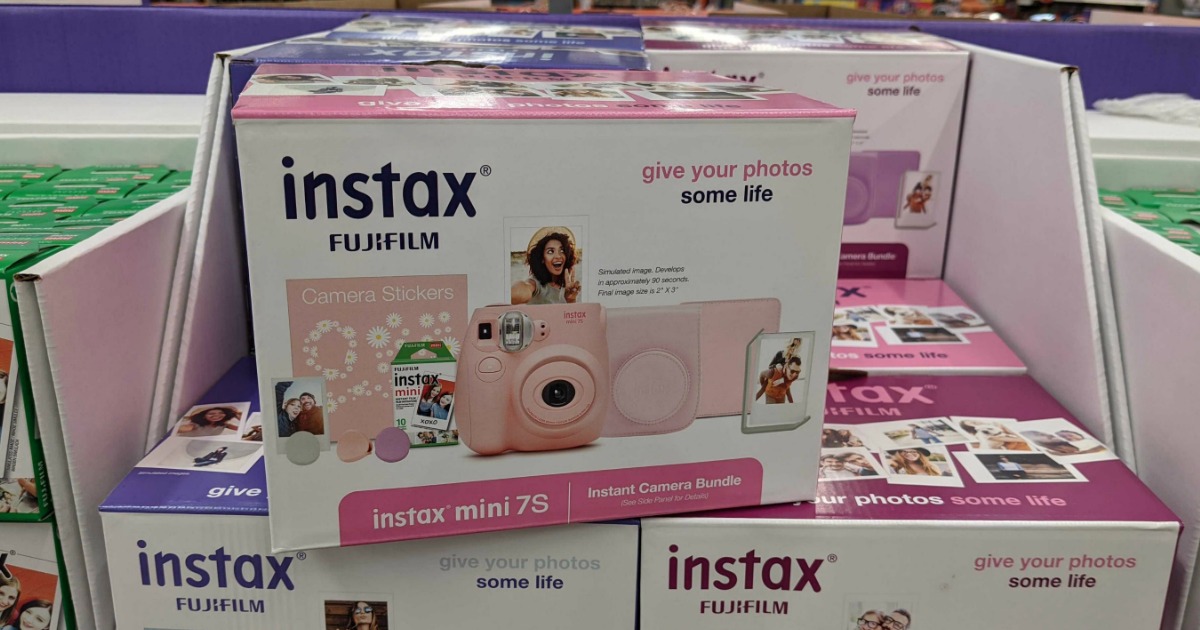 next Ours Facilitate Fujifilm Instax Mini 7s Bundle Only $49 Shipped on Walmart.com | Great Gift  Idea for Teens • Hip2Save