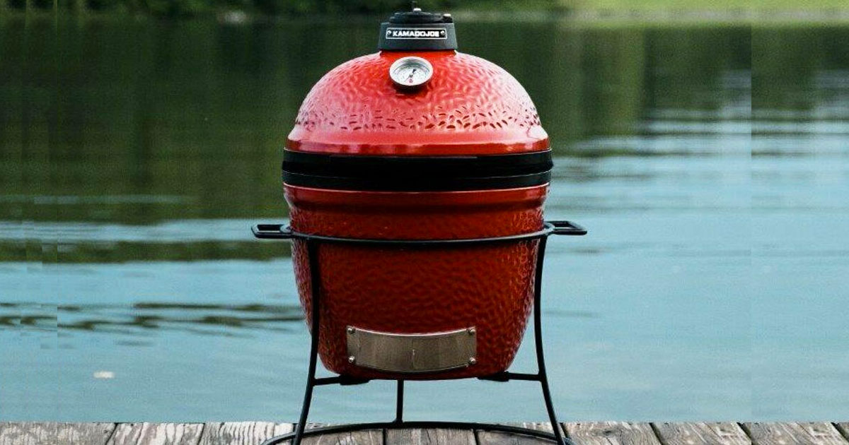 100 Off Kamado Joe Jr. Charcoal Grill + Free Shipping on